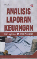 Analisis Laporan Keuangan Teori, Aplikasi, dan Hasil Penelitian